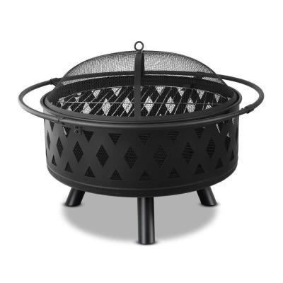 China Modern Outdoor Pit Metal Steel Wood Burning Fire Pit Outdoor Patio Fire Heating Camping Pit for sale