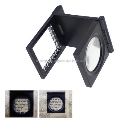 Κίνα China 8X LED Cloth Lighting Magnifier Folding Large Magnifier Glass Lens Cloth Lighting Magnifier For Canvas Testing προς πώληση