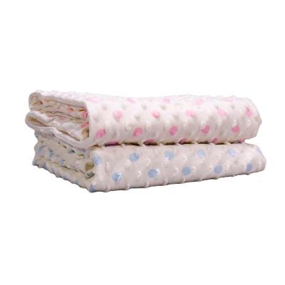 China Anti-static hot sale pink and blue cheap soft good quality newborn wrap baby shawls for sale