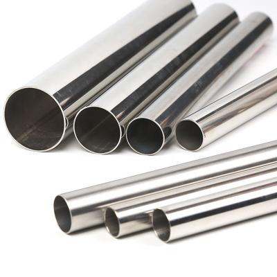 China Food Grade ASTM A312 Polished Decorative Round Tube / 201 304 304L 316 316L Stainless Steel Pipe for sale