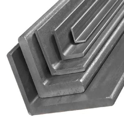 China Industry construction structure SS400 angle iron carbon iron hot rolled equal steel angle steel bar for sale