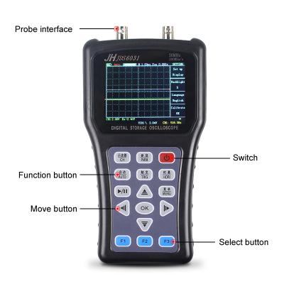 China Jinhan JDS6031 Digital Memory Portable Handheld Oscilloscope with Portable USB Charger Probe Cable JDS6031 JDS6031 for sale