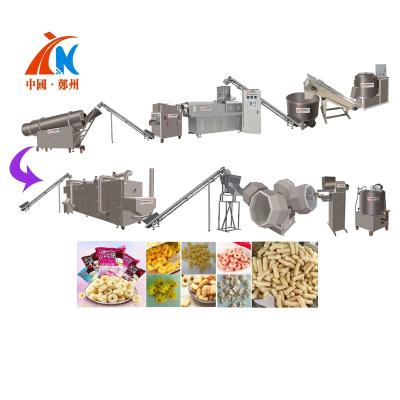 China Food industry china factory sale automatic snacks making machine snack food machines corn puffing machine for sale