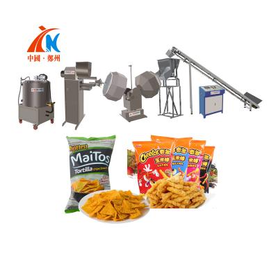 China Automatic Puffed Snacks Best Production Quality Automatic Seasoning Line Snacks Machine Single Food Seasoning Seasoning Seasoning Machine for sale