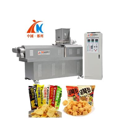 China food & High Quality Automatic Beverage Plant Extruder Eco-friendly Twin-screw Corn Machine Snack Puffing Machine for sale