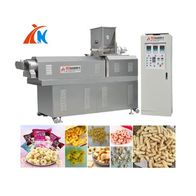 China food & Beverage Factory China Professional Automatic Puffed Corn Snacks Machine Puffed Snacks Making Machine Mini Puffed Corn Wheat Snacks Machine for sale