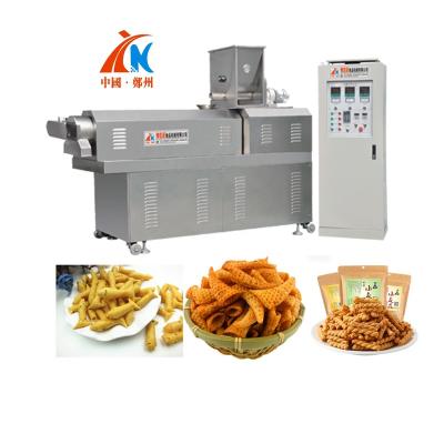 China food & Beverage factory automatic twin-screw extruder most professional puffed corn snack machine food extruder snack machine for sale