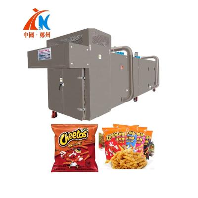 China food & Beverage Factory Good Quality Continuous Hot Air Gas Electric Heating Oats Flake Snack Dryer Baking Oven Machine for sale