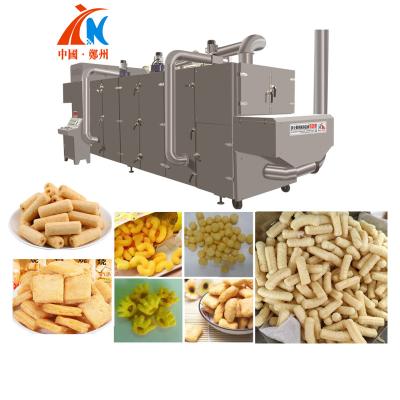 China food & High Quality Professional Automatic Beverage Factory Snacks Machine Corn Puff Making Machine Corn Puffing Machine for sale