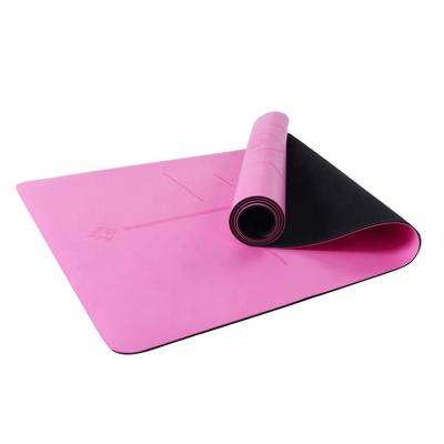 China Durable high quality hot-selling customizable printed PU material eco-friendly yoga mat for sale