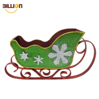 China Europe Handmade Candy Box Metal Christmas Decoration for sale