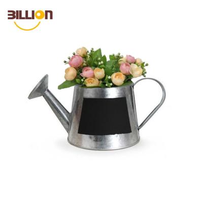 China Wholesale Europe Zinc Water Jug Mini Galvanized Watering Can With Long Spout for sale