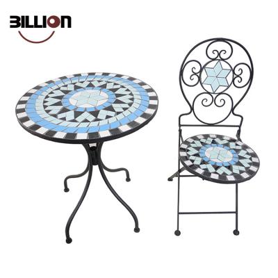 China Industrial Special Antique Design Iron Table Outdoor Furniture for sale