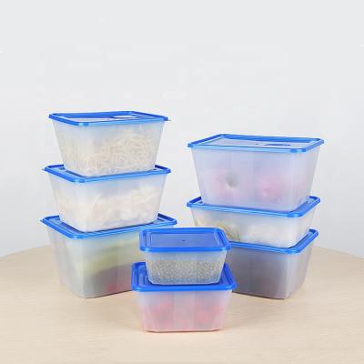 China Muti-functional Freshness Preservation Suit Plastic Storage Box Anti-Frozen Food Container Catering For Sale for sale