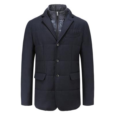 China OEM Fashion Winter Breathable Wool Jacket Custom Men Jackets for sale