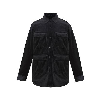 China Custom Organic Autumn Winter Men's Corduroy Anti-wrinkle OEM ODM Cotton Machining Jacket for sale