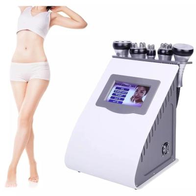 China Face Lift 5 in 1 Multipolar Vacuum Lipo Cavitation Ultrasonic Radio Frequency RF Body Slimming Machine Skin Lifting Tighten Anti-Wrink for sale