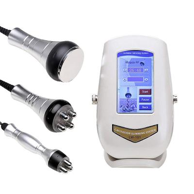 China Wholesale 40K Ultrasonic Wrinkle Remover Beauty Machine RF Cavitation Weight Loss Radio Frequency Anti Wrinkle Multipolar Rejuvenation for sale