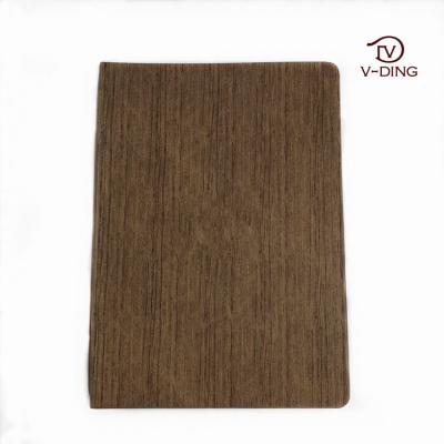 China Hotel.Restaurant.Dining Hall Wood Pu Leather A4/8.5x11 Thumb Restaurant Menu Elastic Cover With Plastic Holder for sale