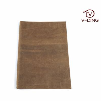 China Hotel.Restaurant.Dining Hall Real Leather A4/8.5x11 inch Soft Cover Restaurant Menu Cover for sale