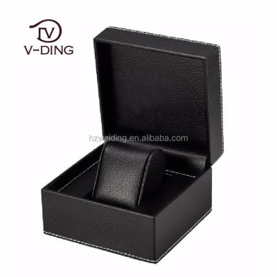 China PU Eco - Friendly Leather Custom Packing Watch Box Logo for sale