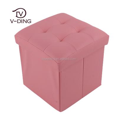 China Europen PU Leather Foldable Storage Box for sale