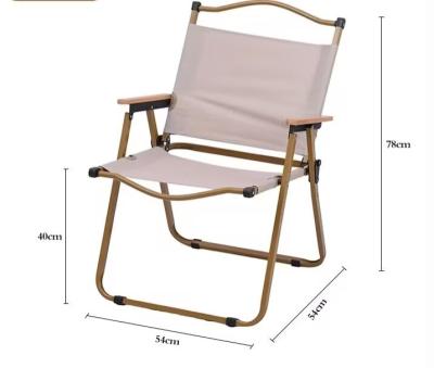 China HOTO Outdoor Portable Durable Folding Chair Beach Chair Easy-Carry Folding Camping Chair for Picnic Camping Hiking Fishing for sale