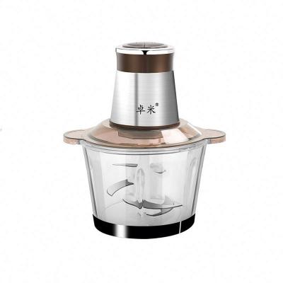 China Household Factory Sales Convenient Instant Vegetable Blender Powerful Electric Glass Chopper for sale