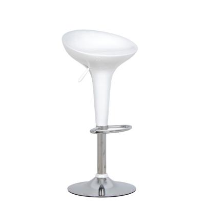 China Bar Stool Wholesale Comfortable ABS Seat Swivel Bar Adjustable Stool With Gas Lift for sale