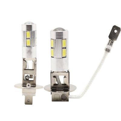 China Automotive LED Fog Lights H1 H3 5630 10SMD Smd Fog Driving Led Fog Light 12V H1 /H3 for sale