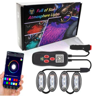 China Wholesale Full Air Star App Atmosphere Lamp Mood Music Car Led Lights Interior Decoration App12 for sale