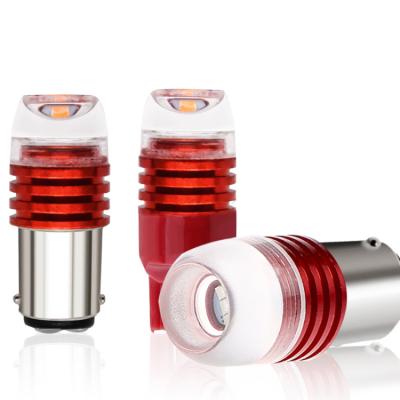 China Factory Led Motorcycle Lights Reversing Brake Bulbs Turn Signal Lights For Motorcycles 1156 5630 3 for sale