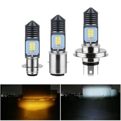 China electric vehicle bright led headlight car h4 led light H6 3030-12smd led light for motorcycle head lamp 520 for sale