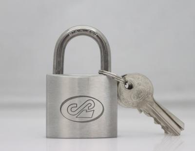 China SUS 304 stainless steel body and factory wholesale SHEGNLI cheap and popular shackler bow form stainless steel padlock for sale