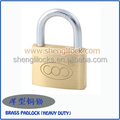 China Hot sale classic waterproof solid brass padlock solid brass padlock with computer keys for sale