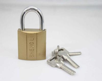 China 2017 High Security Wholesale Solid Brass Medium Heavy Duty Brass Padlock for sale