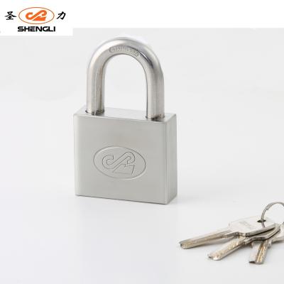 China Square Type 304 Stainless Steel Factory Rustproof Sale Door Lock Unbreakable Stainless Steel Padlock With Computer Keys for sale