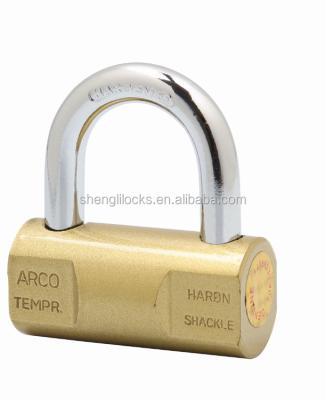 China HAMMER IRON PADLOCK (IN PAINTED BRASS) HP for sale