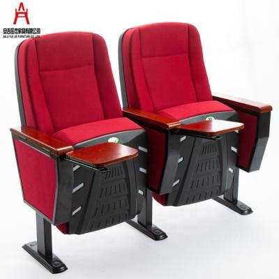 China Commercial Metal Materials Room Conference Furniture Plastic Church Auditorium Chair for sale