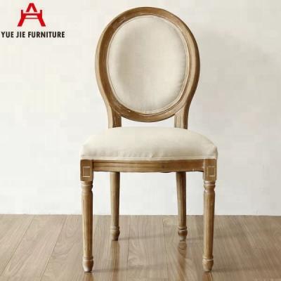 China Solid Wood Victoria Ghost Button Dining Chair for sale