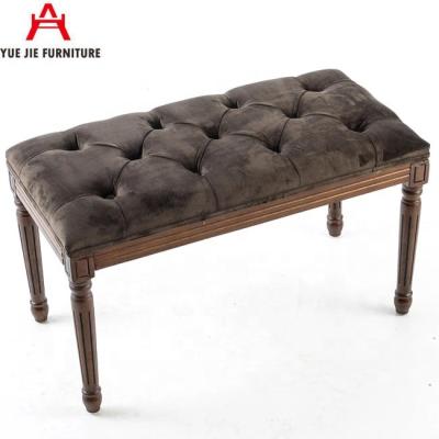 China Long Wooden Stool Bench Makeup Solid Wood Stool for sale