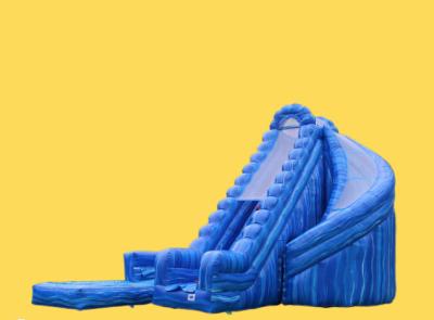 China Verano loco caluroso toboganes inflables para adultos y niños toboganes inflables de agua en venta