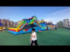 inflatable water slide