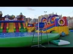 inflatable water slide