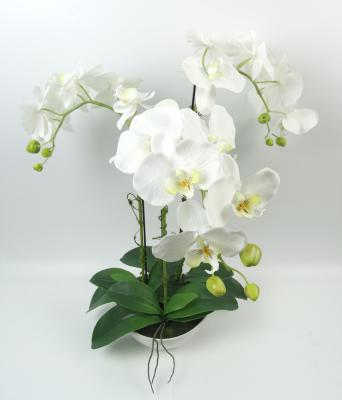 China High Quality Artificial Orchid Flower Bonsai Home Decorative Butterfly Orchid About 65cm for sale