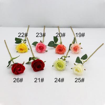 China Indor Decoration New Products Valentine Flowers Wholesale Everlasting Roses Artificial Flower Valentine Rose for sale