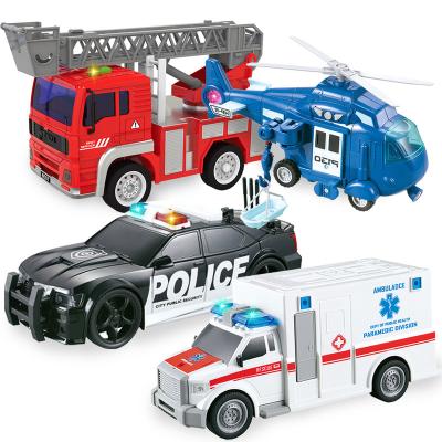 China YongnKids Toy YongnKids Value Pack 4P Super Urban Transport Cars Diecast Super Acousto-Optic Toys for sale