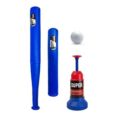 China Sports Toy YongnKids Training Automatic Launcher Baseball Bat Toys - Indoor Outdoor Sports Baseball Games Set For Kids for sale