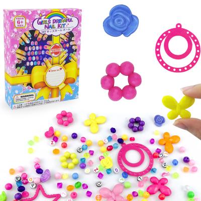 China Play Inside YongnKids 2021 Fashion Girls Beauty Playset Toys Bracelet DIY Kids Play Toy Gift for sale