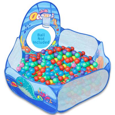 China Play Inside Baby Kids Hot Selling Soft Quality Pit Ball Pool Toddler Foldable Indoor Around Pit Kiddie Pool Ocean Game Balls for sale